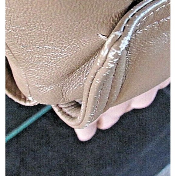 Vintage Jacket Brown Button Lined Leathers New England L 12-14 - Picture 8 of 8